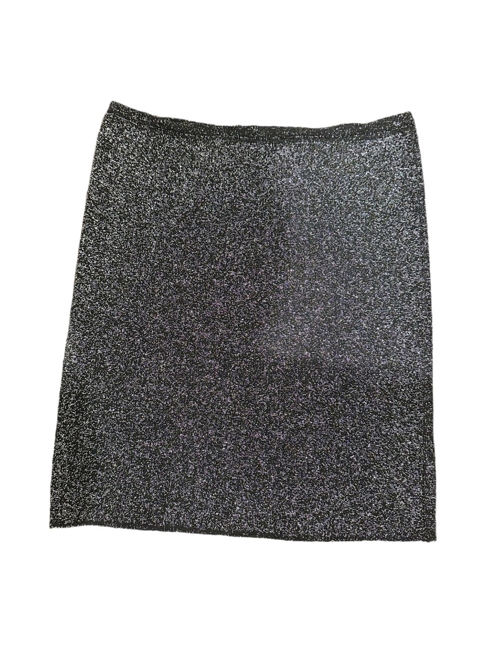 Missoni Sparkle Black Knit Pencil Skirt Size 38 XS